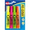 Avery Highlighters, Chisel Tip, Quick Drying, 4/PK, YW/PK/OE/GN 4PK AVE24063 - alternate 1